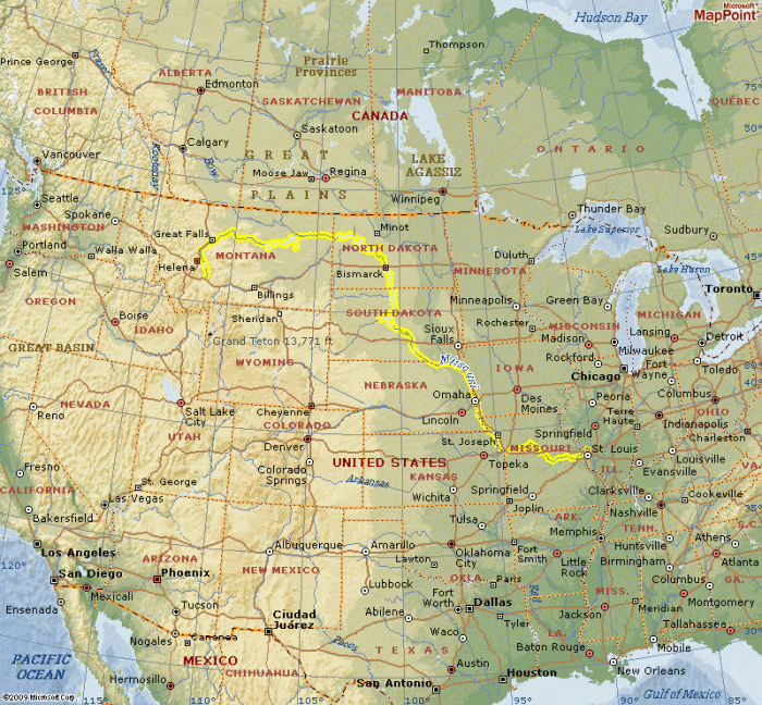 The Missouri River